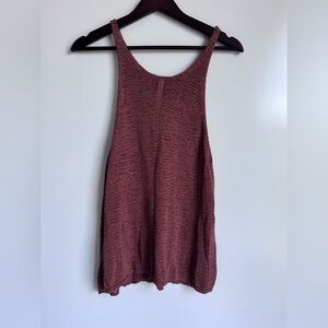 Aritzia The Group by Babaton Eugenie Open Knit‎ Relaxed Scoop Neck Tank cotton
